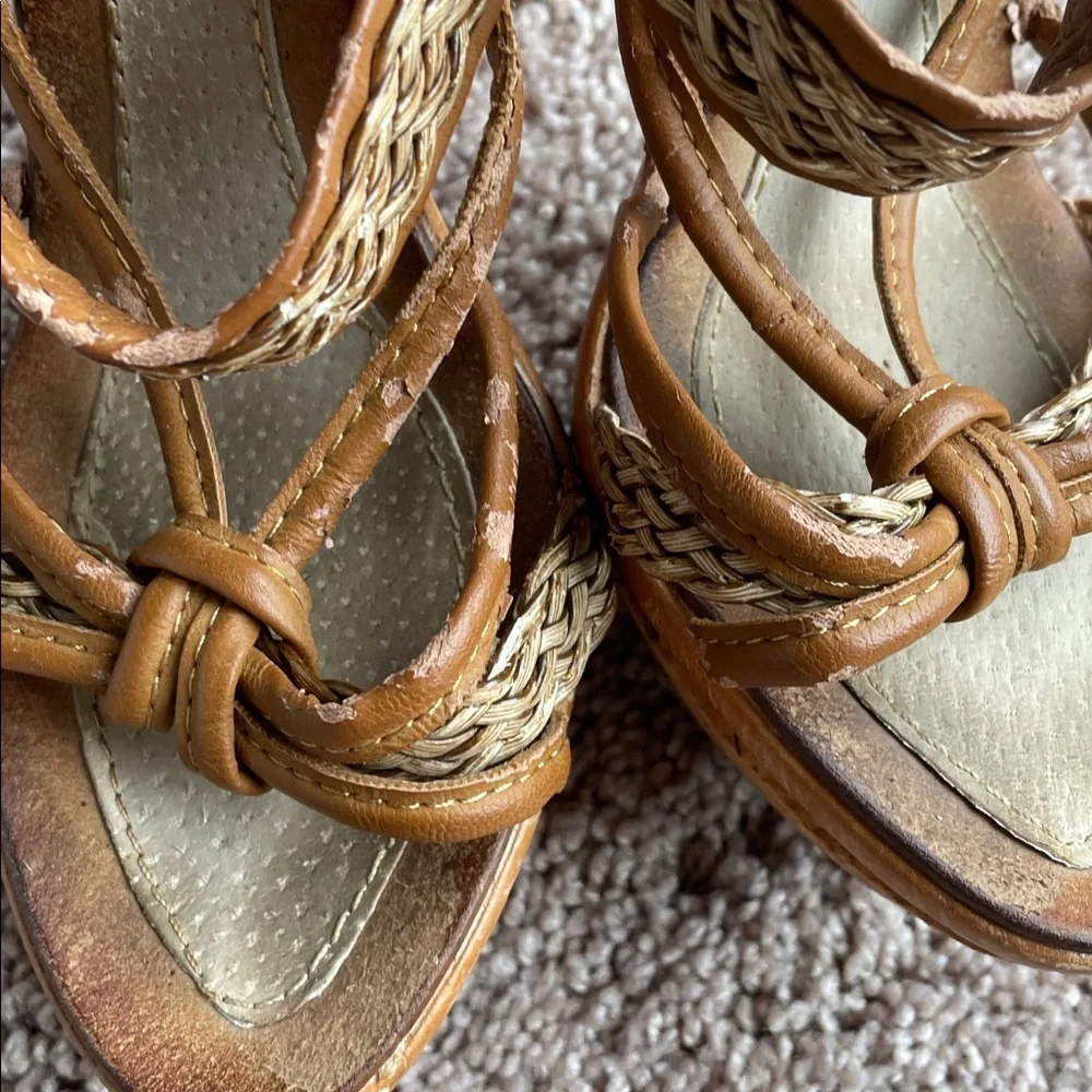 Boston Proper, woven summer sandals, size 7